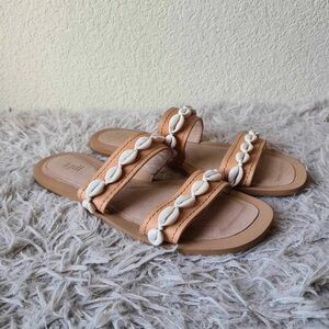 J Jill seashell leather slides